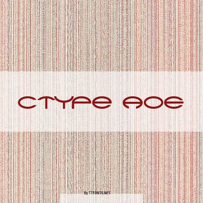 CType AOE example